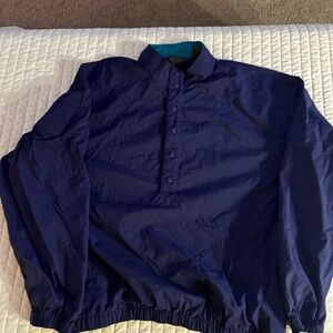 Vintage Eddie Bauer Navy Pullover Jacket